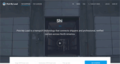 Desktop Screenshot of pickmyload.com